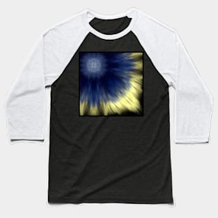 Blue and yellow flower Baseball T-Shirt